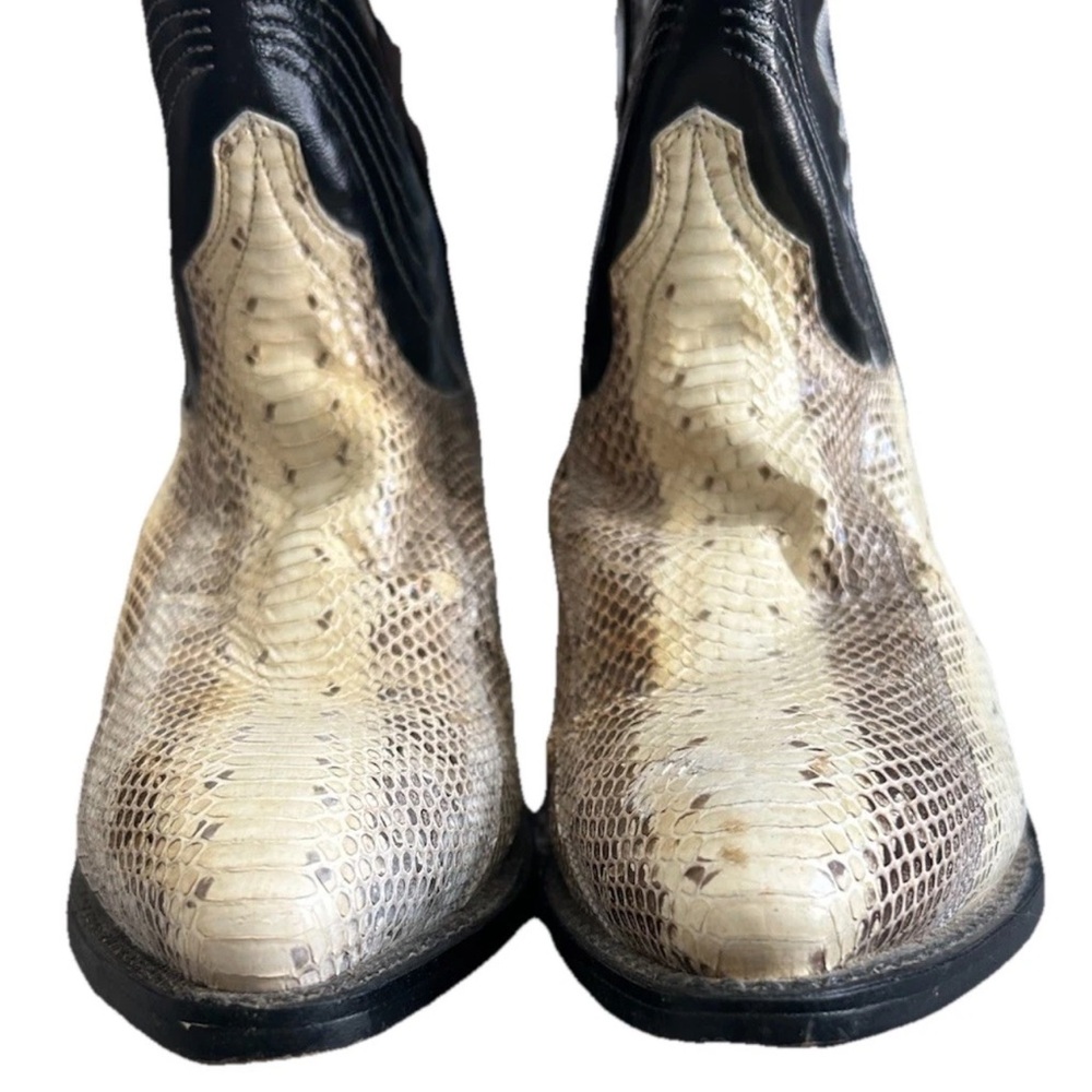 Men’s Laredo Genuine, Python, Snake Skin, Cowboy … - image 3